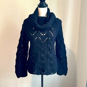 Chunky Cowl Neck Knit sweater